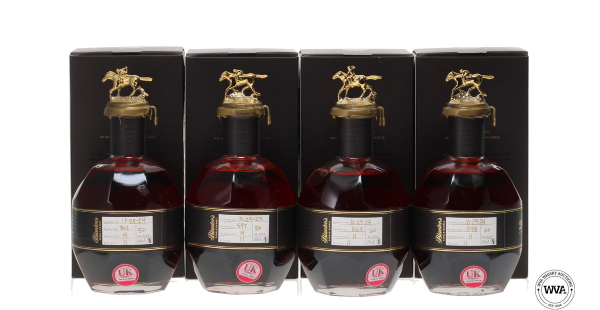 BLANTONS SINGLE BARREL (2024) LMDW LIMITED EDITION (4x70cl)