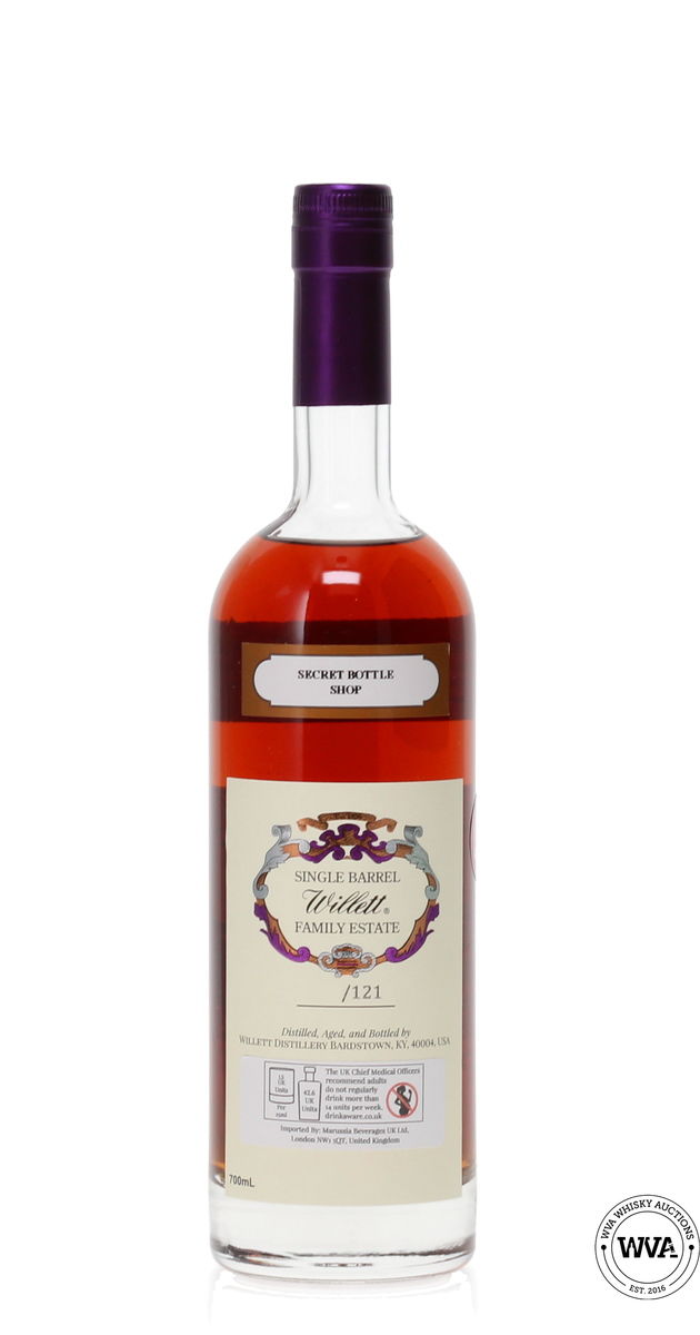 WILLETT 9 YEAR OLD FAMILY ESTATE SINGLE BARREL BOURBON #1855 - SECRET BOTTLE SHOP