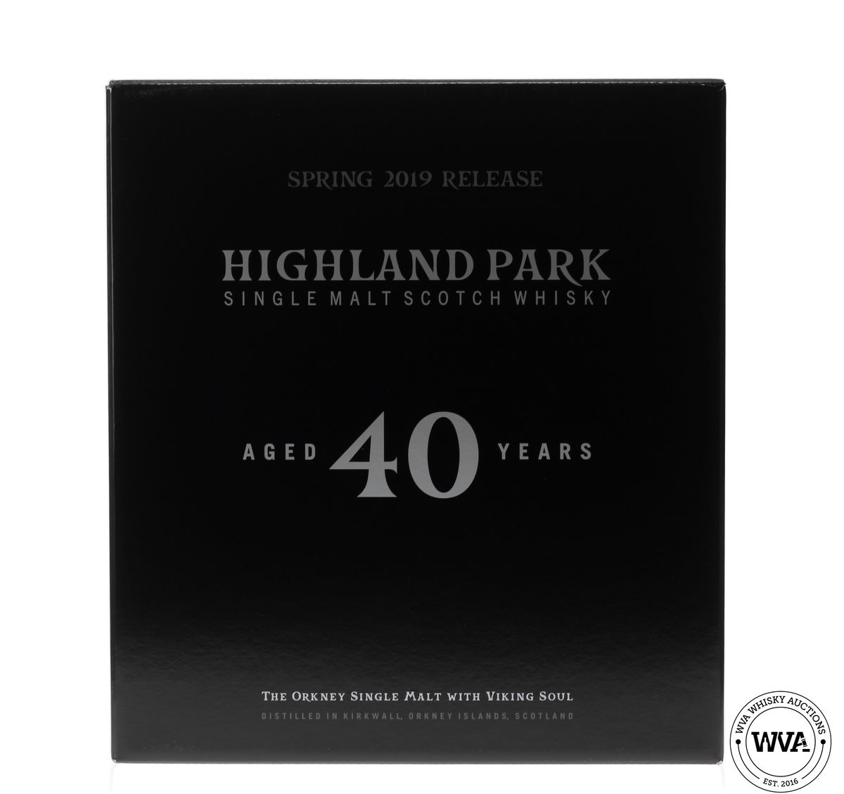 HIGHLAND PARK 40 YEAR OLD - SPRING (2019) 