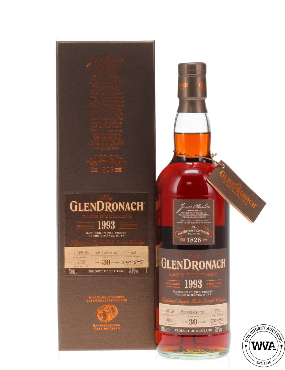 Glendronach 30 Year Old 1993 - Single Cask #6753 UK Exclusive