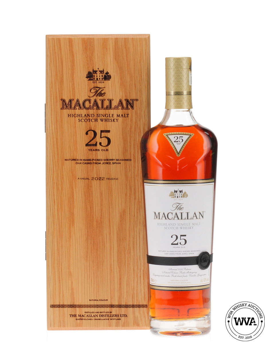 Macallan 25 Year Old Sherry Oak (2022) 