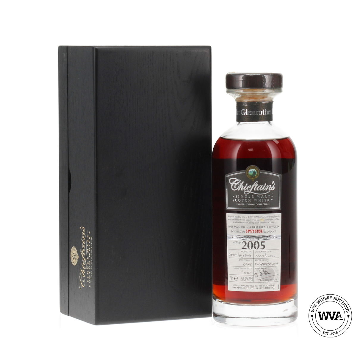 Glenrothes 2005 #3275 - Chieftain's Limited Edition Collection