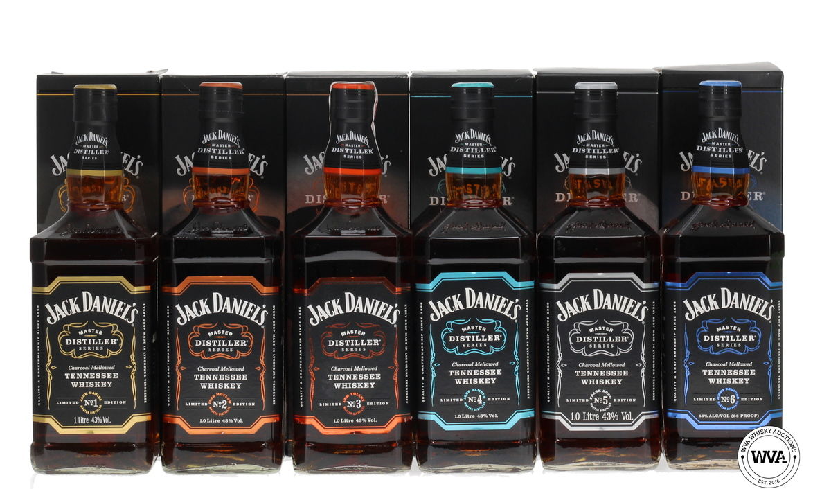 Jack Daniels Master Distiller Series Set (6x1ltr)
