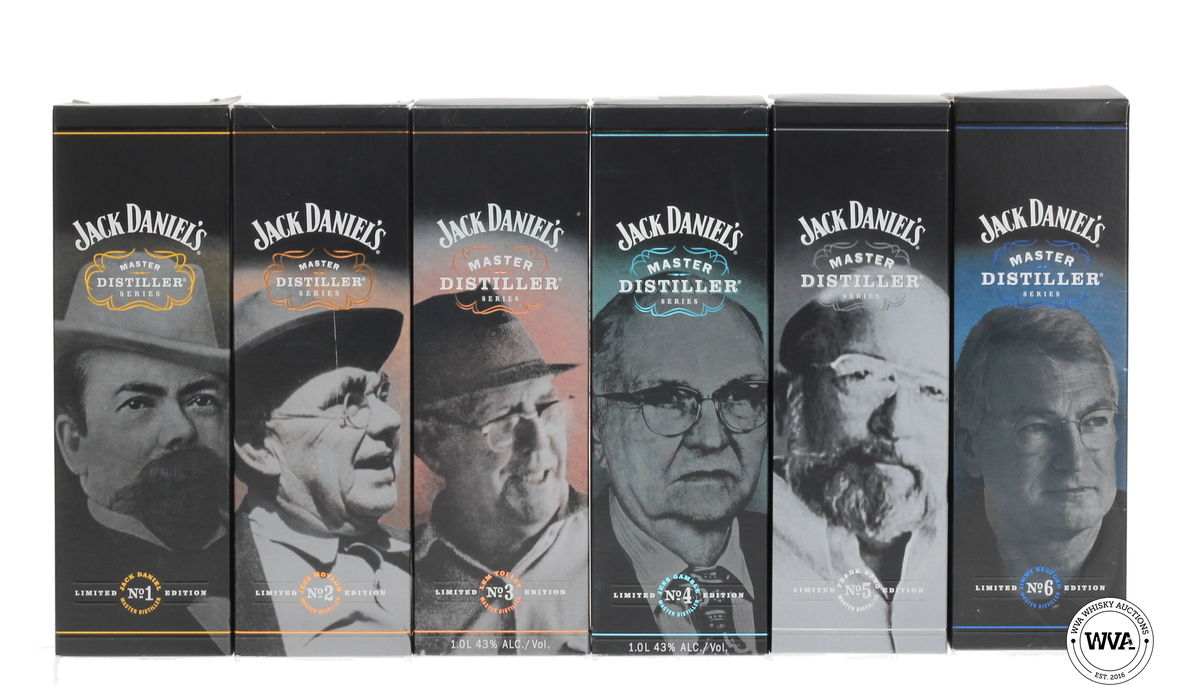Jack Daniels Master Distiller Series Set (6x1ltr)