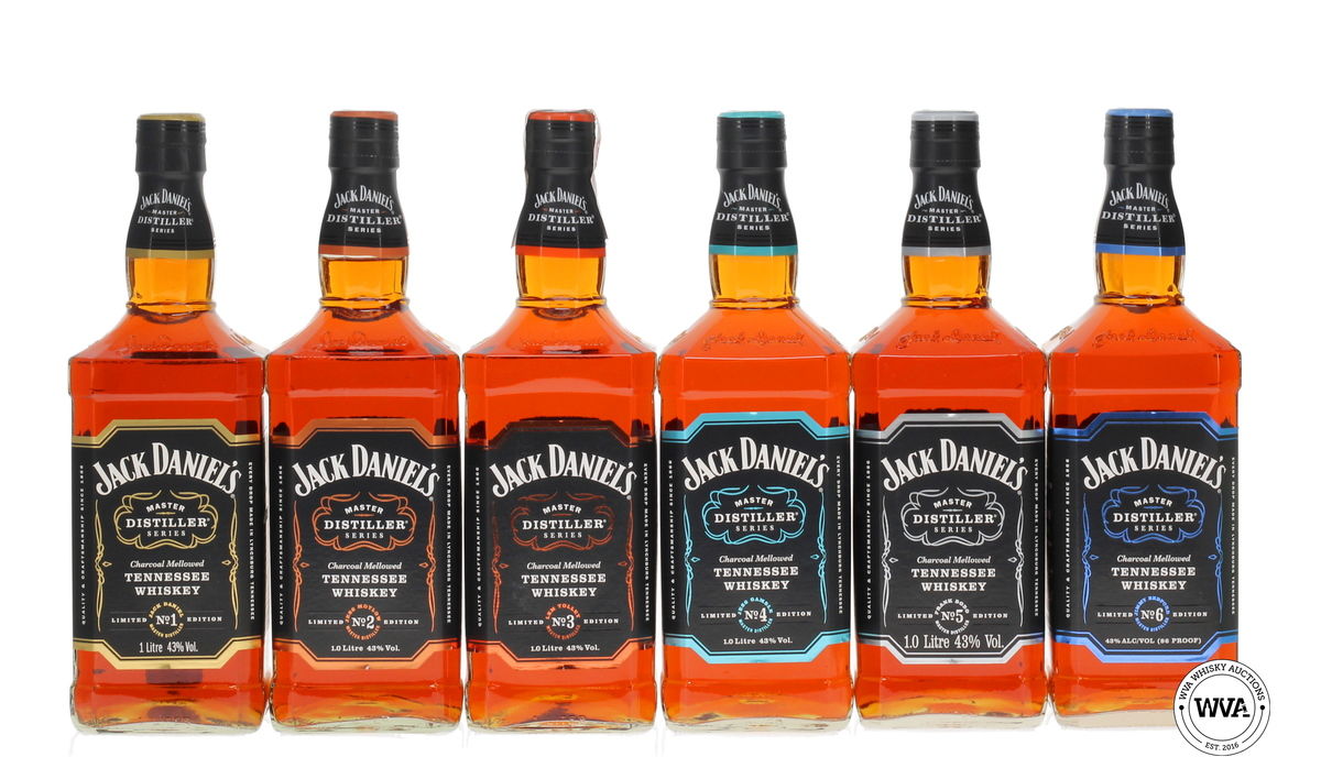 Jack Daniels Master Distiller Series Set (6x1ltr)