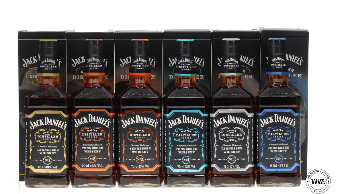Jack Daniels Master Distiller Series Set (6x70cl)