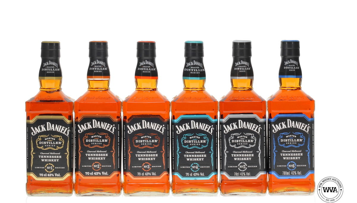 Jack Daniels Master Distiller Series Set (6x70cl)