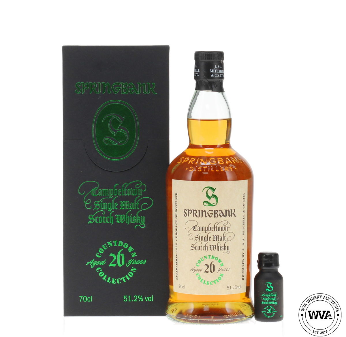 Springbank 26 Year Old 2024 - Countdown Collection & 1.5cl Sample