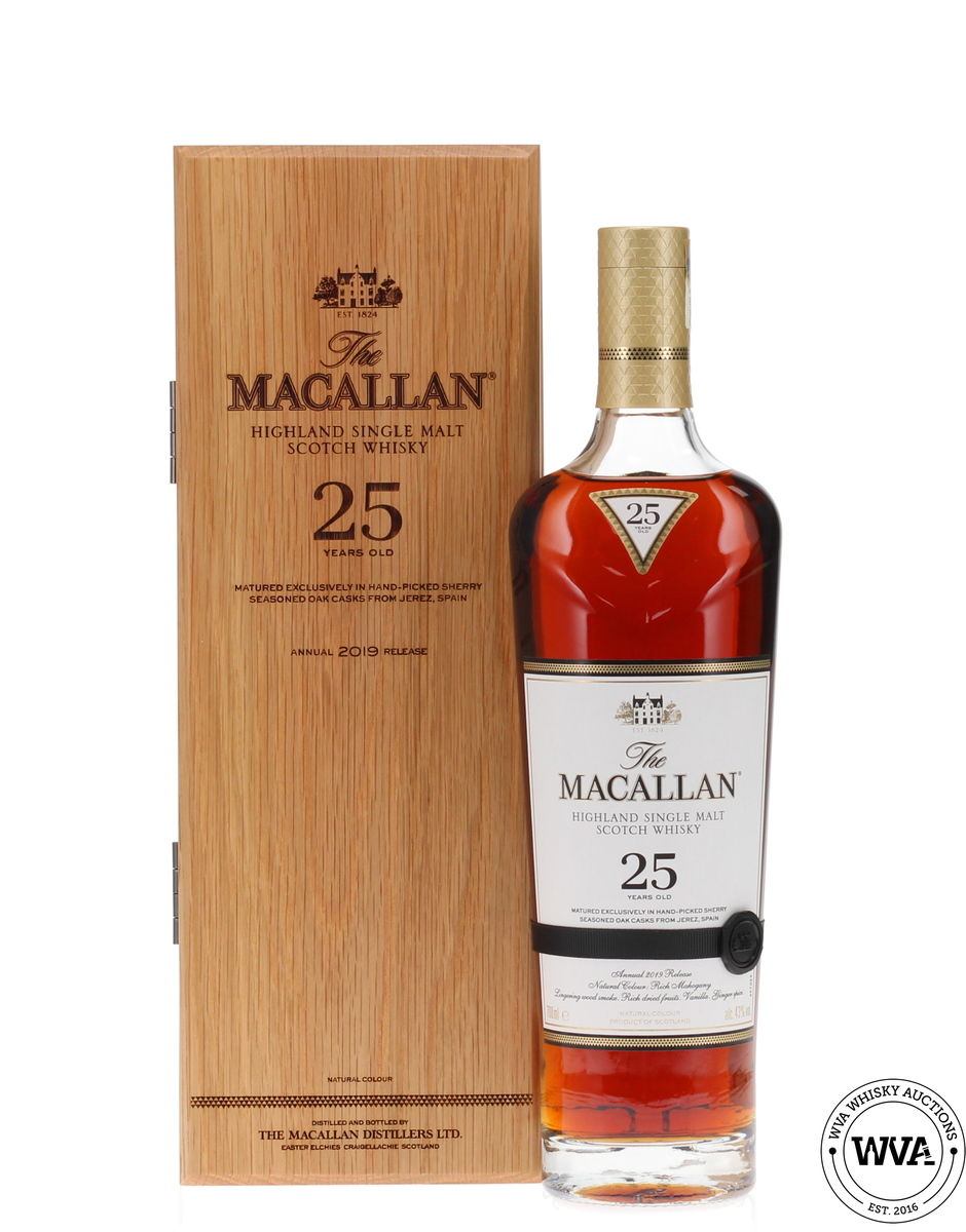 Macallan 25 Year Old Sherry Oak (2019)