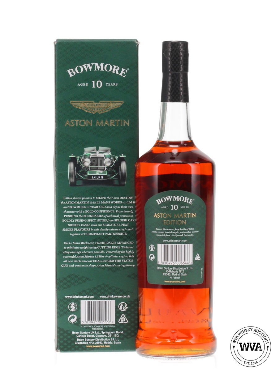 Bowmore 10 Year Old  - Aston Martin Edition No.1 