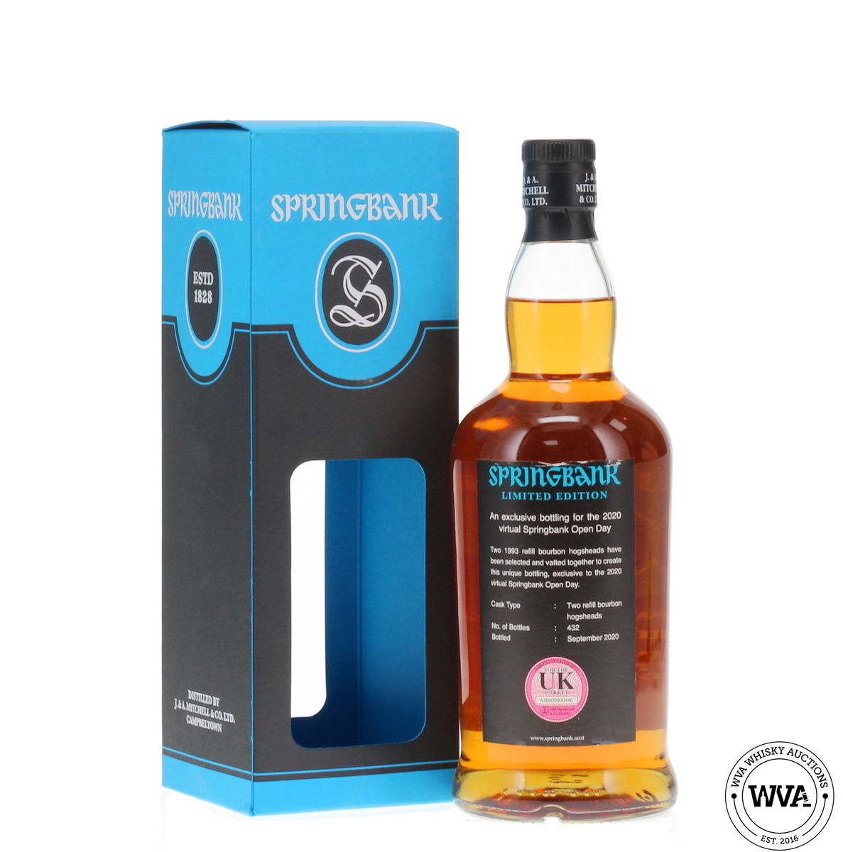 Springbank 26 Year Old 1993 - Virtual Open Day 2020