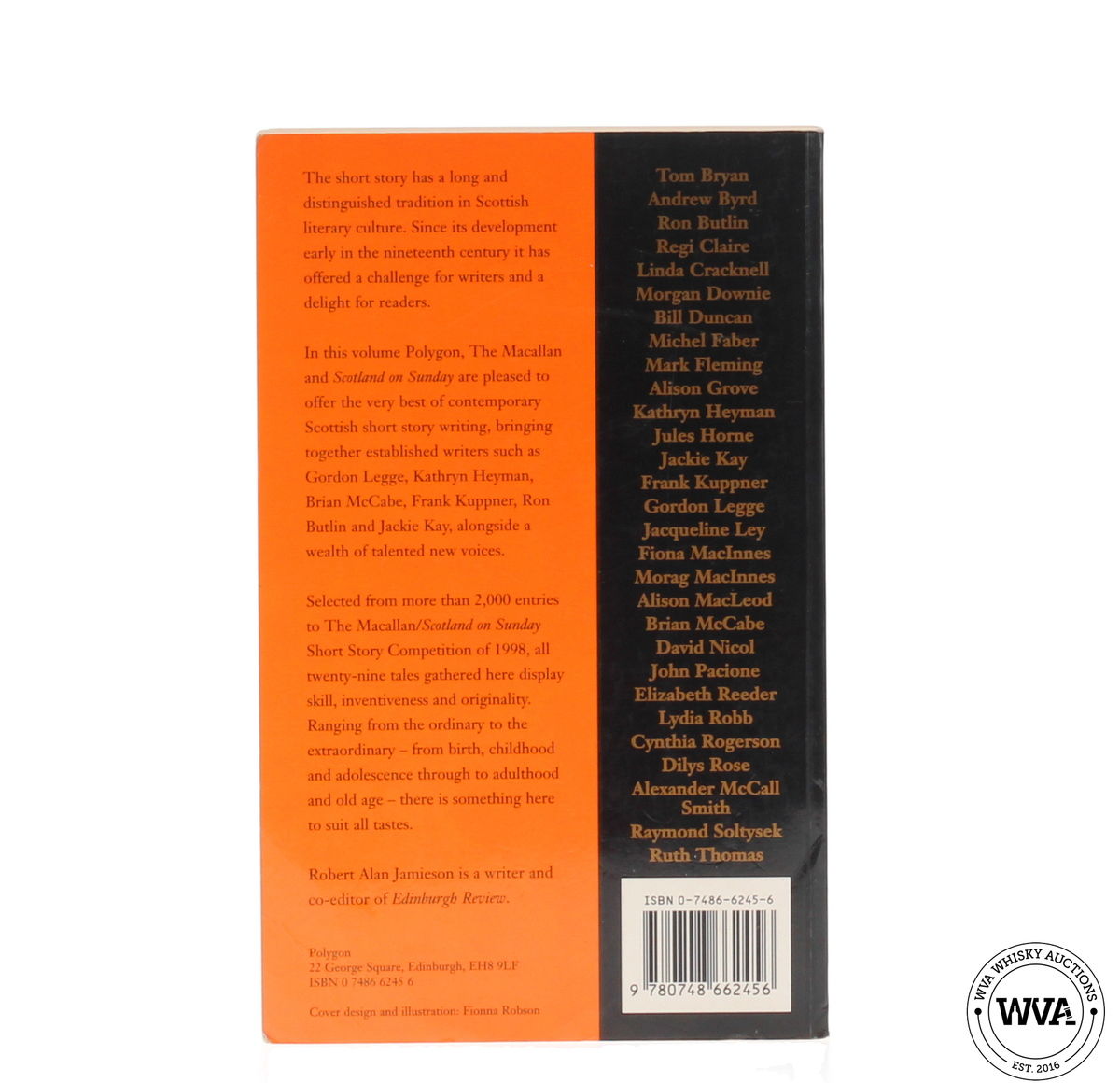 Macallan - Short Story Collection - Robert Alan Jamieson First Edition