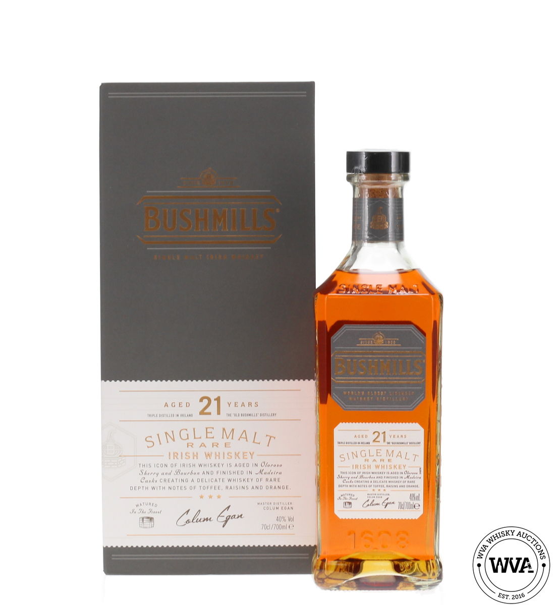 Bushmills 21 Year Old - Rare Irish Whiskey