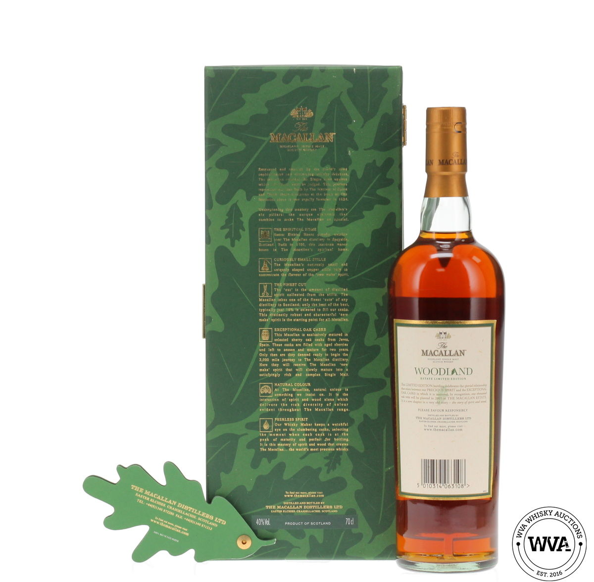 Macallan 12 Year Old - Woodland Estate Sherry Oak
