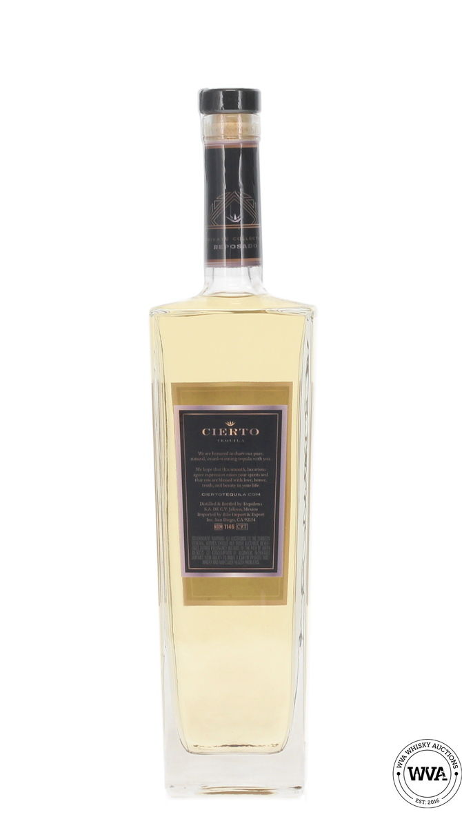Cierto Tequila Reposado Private Collection