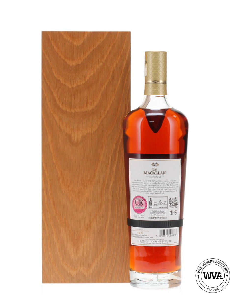 Macallan 25 Year Old Sherry Oak (2023) 