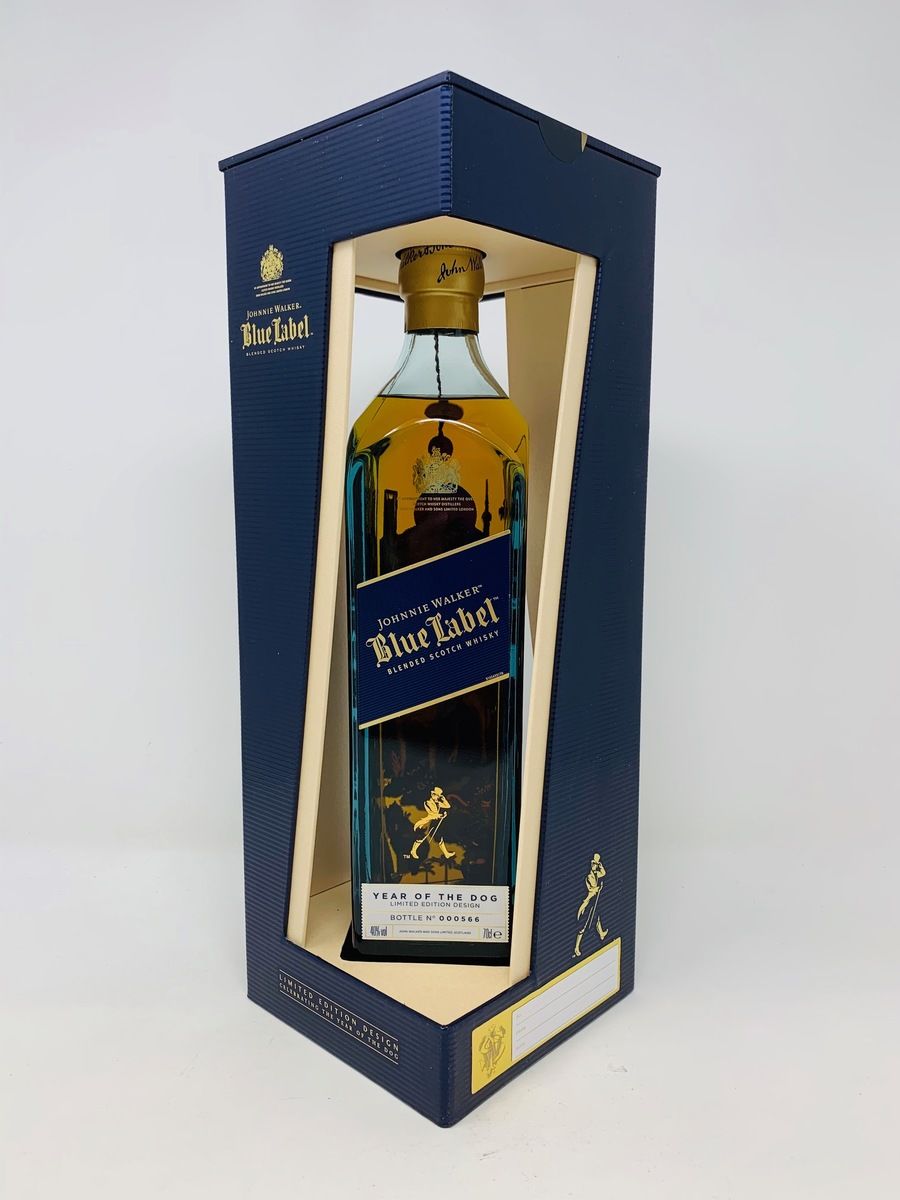 JOHNNIE WALKER BLUE LABEL YEAR OF THE DOG LIMITED EDITION