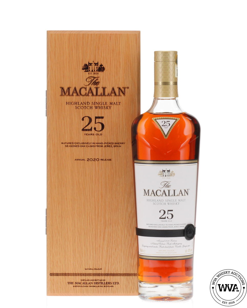 Macallan 25 Year Old Sherry Oak (2020)