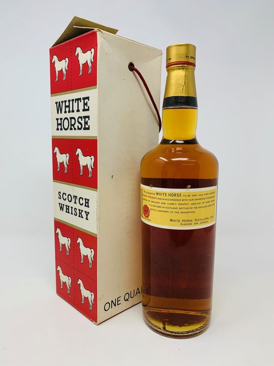WHITE HORSE FINE OLD SCOTCH WHISKY 1 QUART