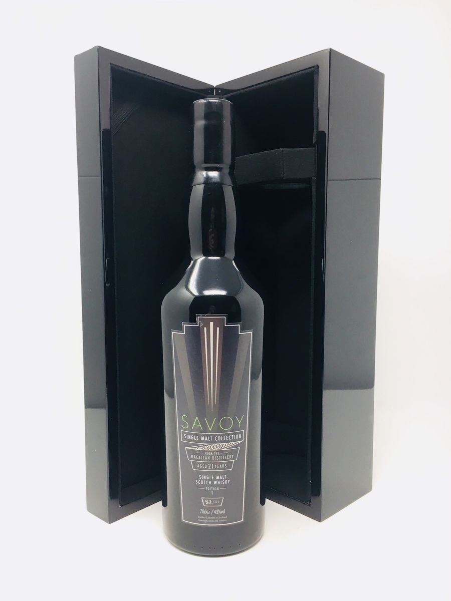 LOT 2377 - THE MACALLAN 21 YEAR OLD SAVOY SINGLE MALT COLLECTION (RESERVE PRICE £1800.00)