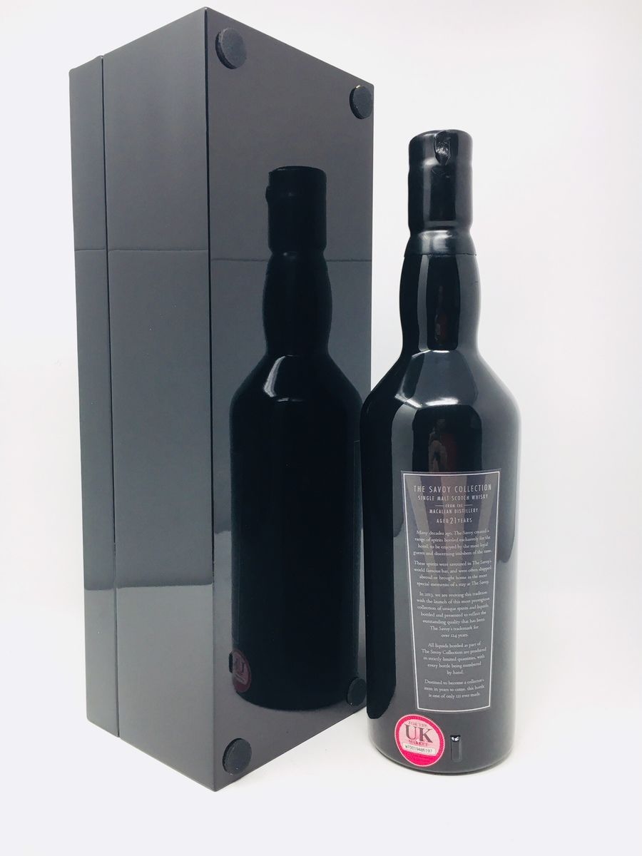 LOT 2377 - THE MACALLAN 21 YEAR OLD SAVOY SINGLE MALT COLLECTION (RESERVE PRICE £1800.00)