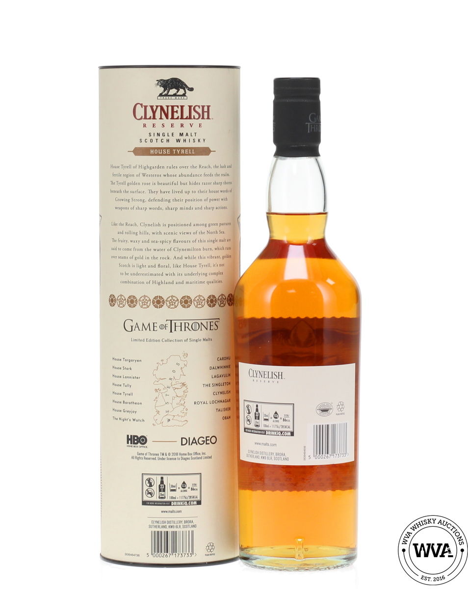 Clynelish Game Of Thrones House Tyrell