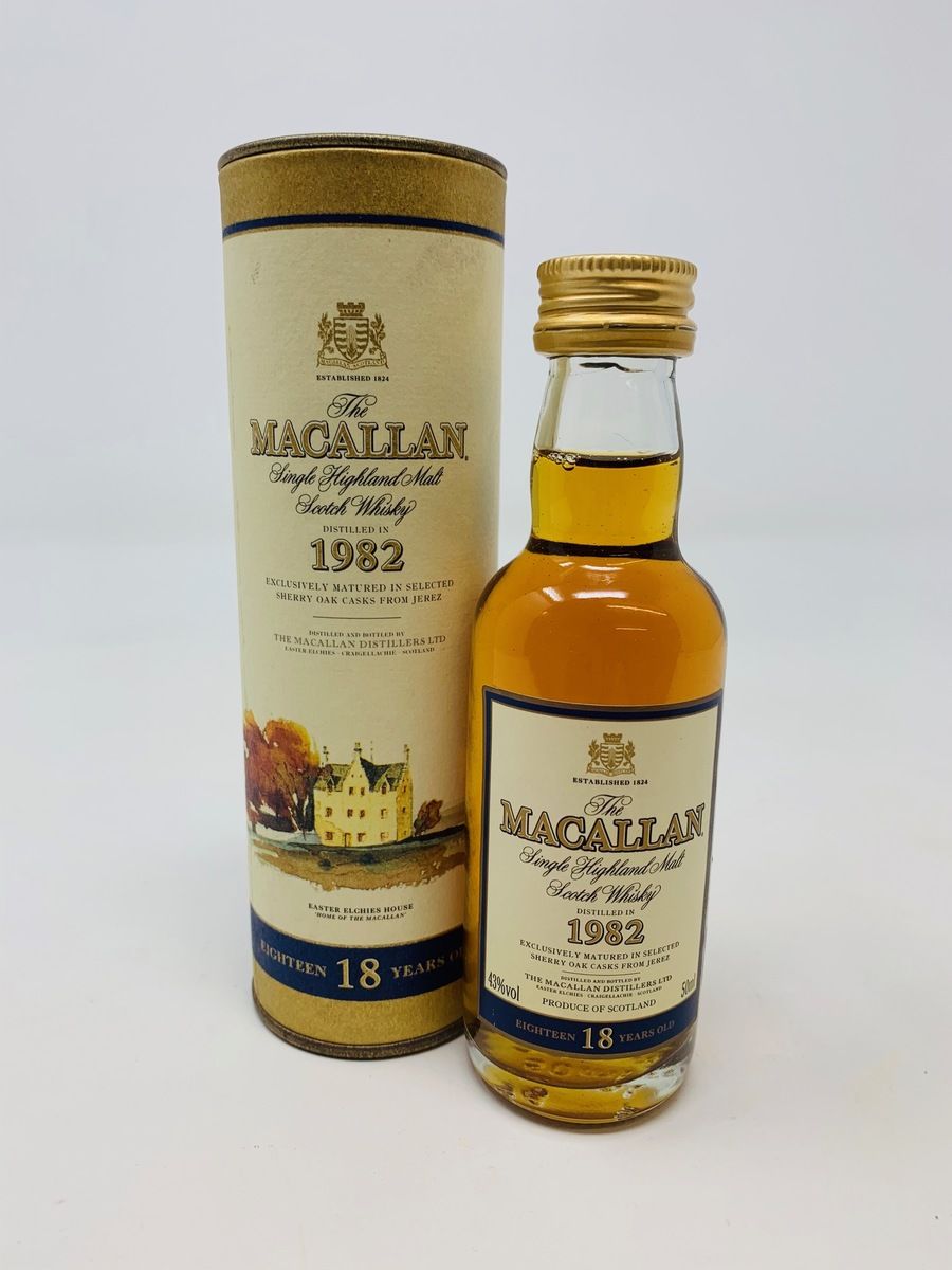 MACALLAN 1982 18 YEAR OLD SHERRY OAK MINIATURE