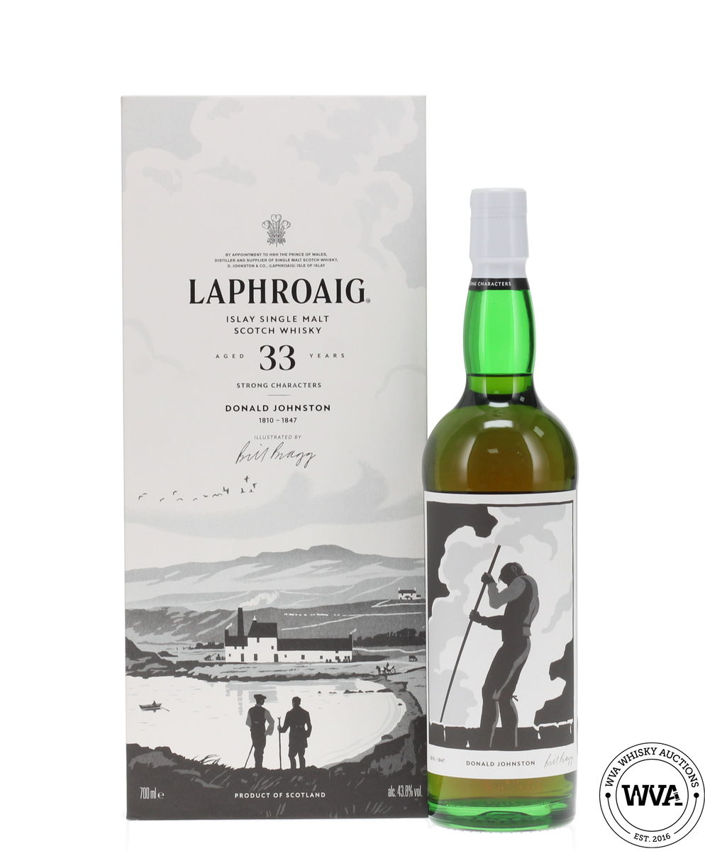 Laphroaig 33 Year Old Strong Characters - Donald Johnston