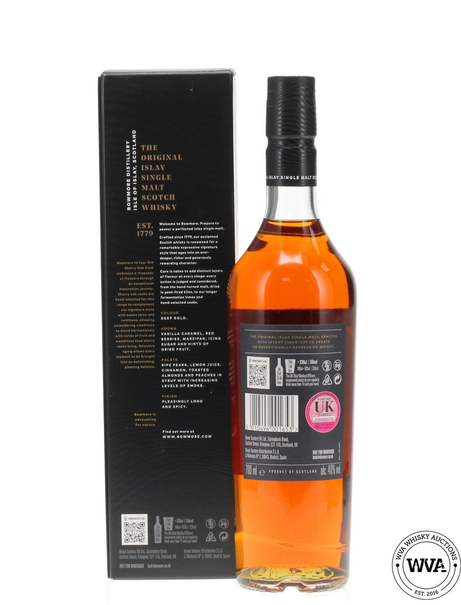 Bowmore 12 Year Old - Sherry Oak Cask