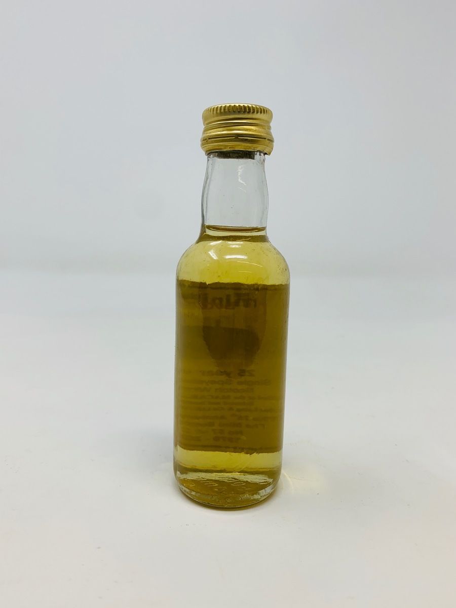 THE MACALLAN 25 YEAR OLD MINI BOTTLE CLUB MINIATURE 