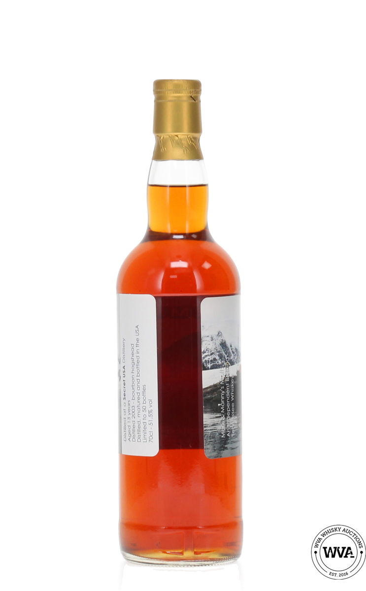 American Whiskey 13 Year Old 2003 Antartica Series - Mark & Manny's Malts
