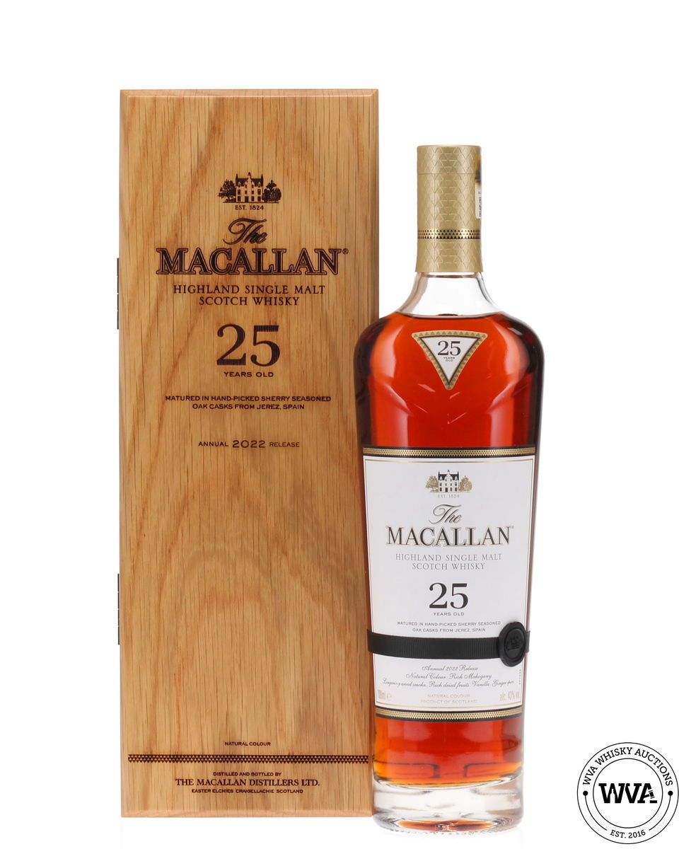 Macallan 25 Year Old Sherry Oak (2022) 