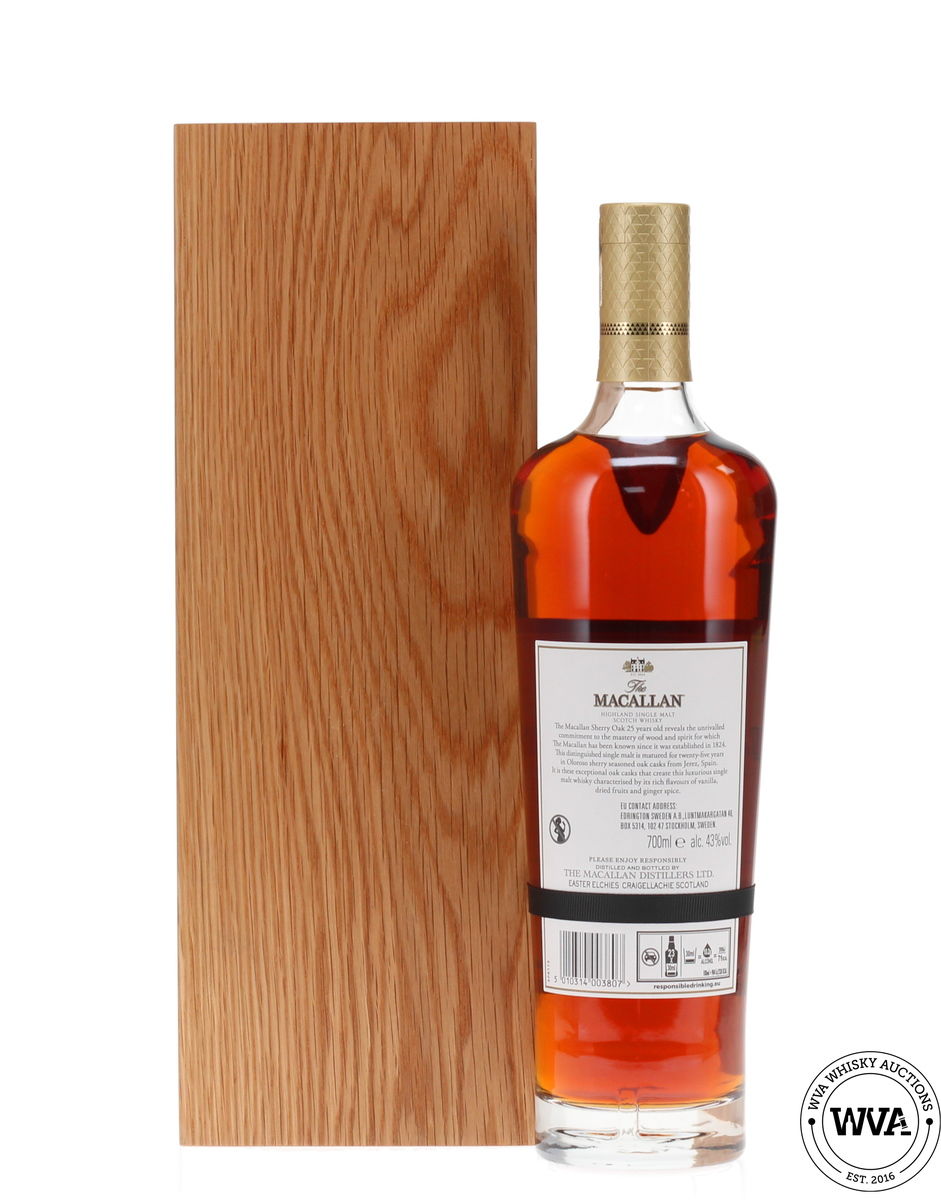 Macallan 25 Year Old Sherry Oak (2022) 