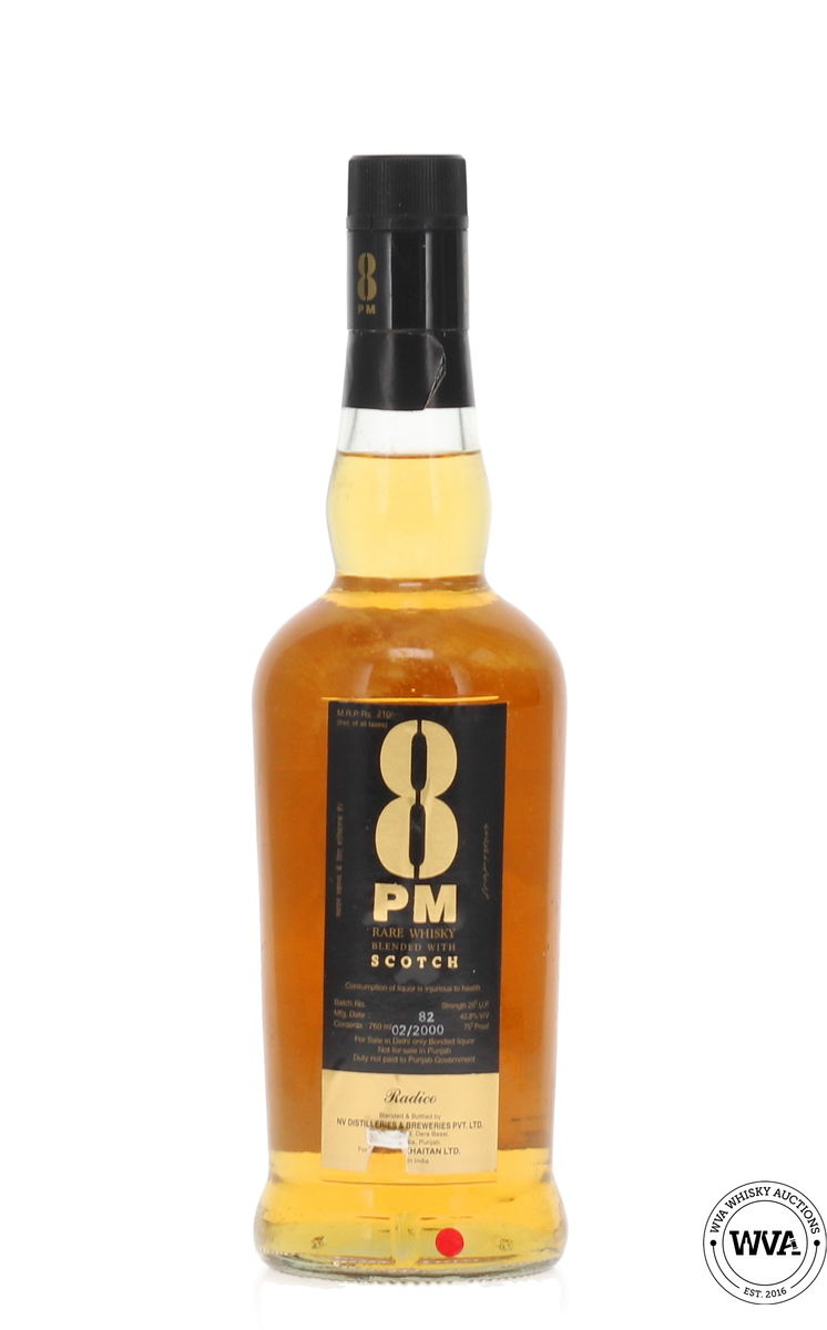 Radico 8pm Rare Whisky