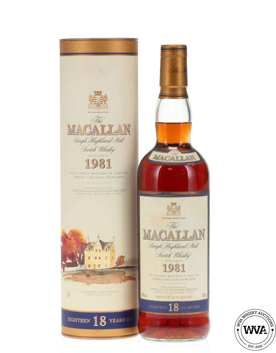 Macallan 18 Year Old Sherry Oak (1981)