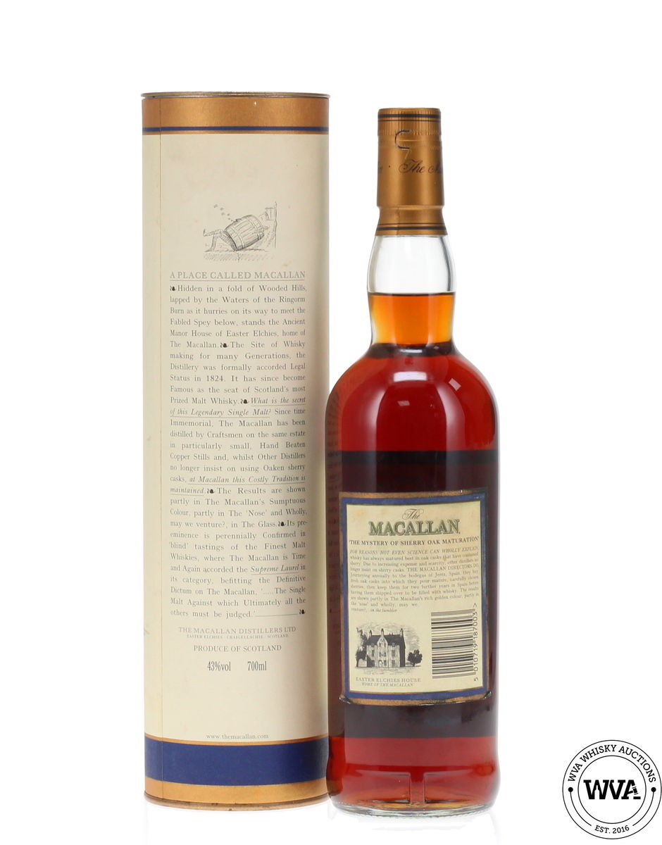 Macallan 18 Year Old Sherry Oak (1981)