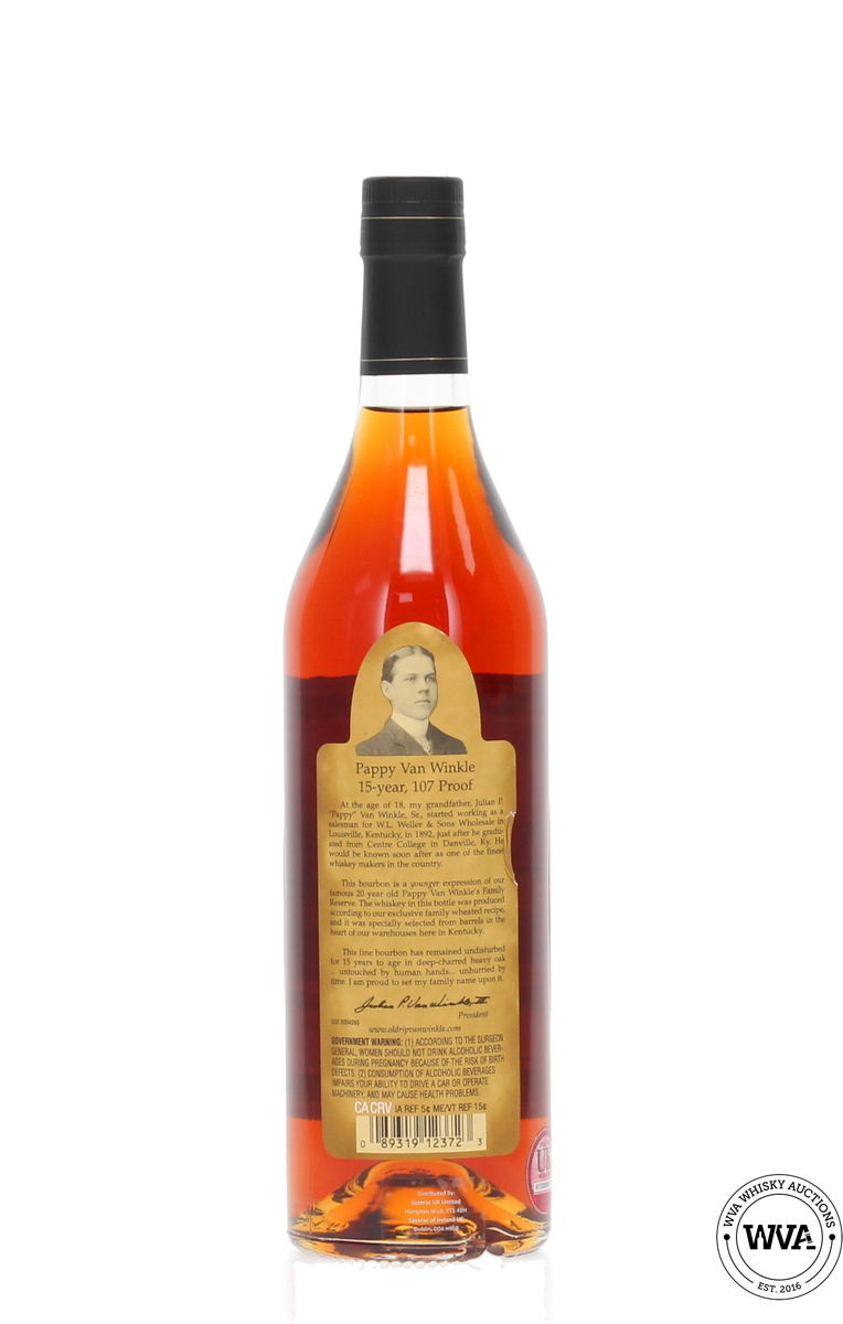 Pappy Van Winkle 15 Year Old Family Reserve (2024)