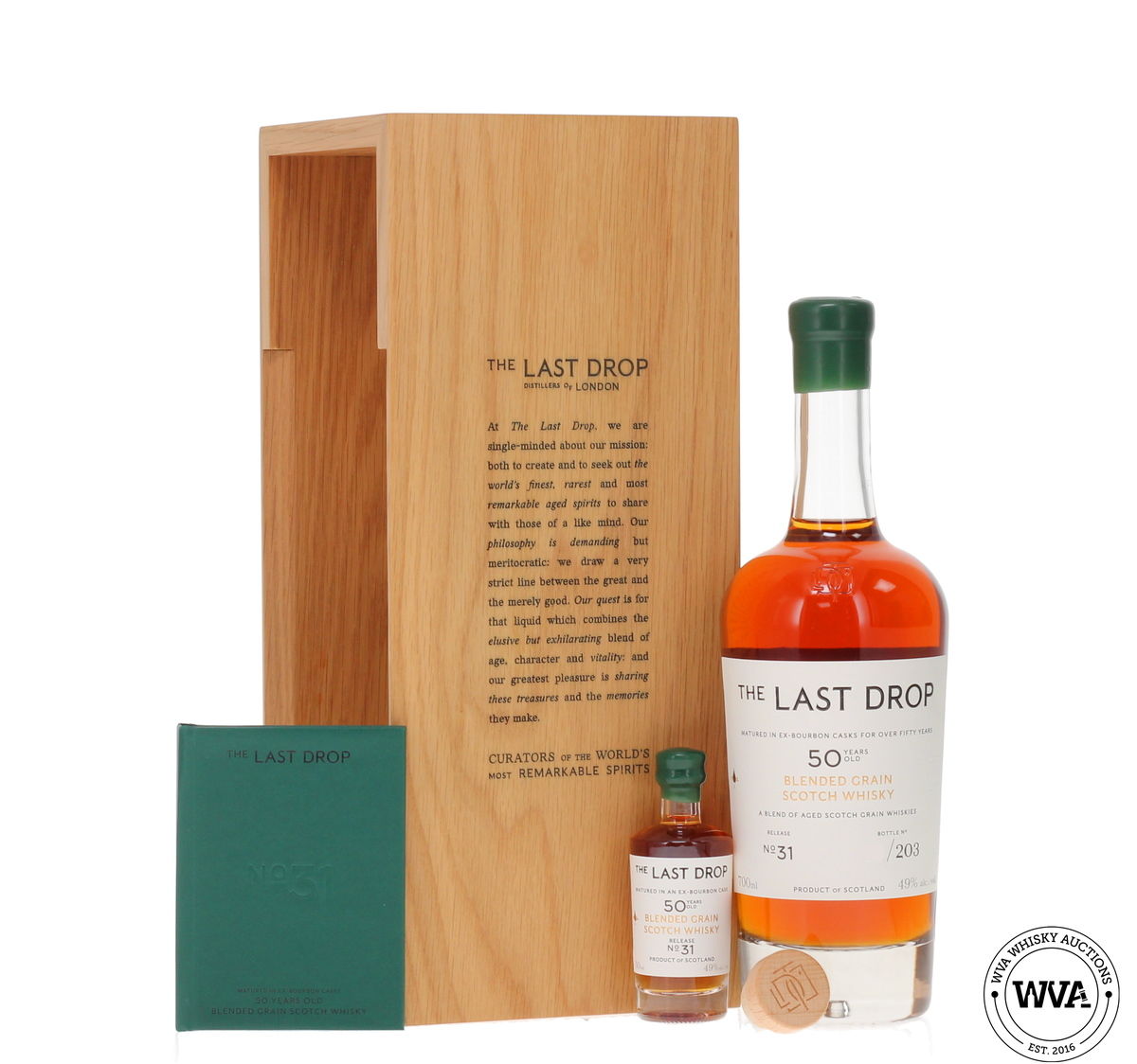 The Last Drop 50 Year Old Blended Grain Whisky No.31