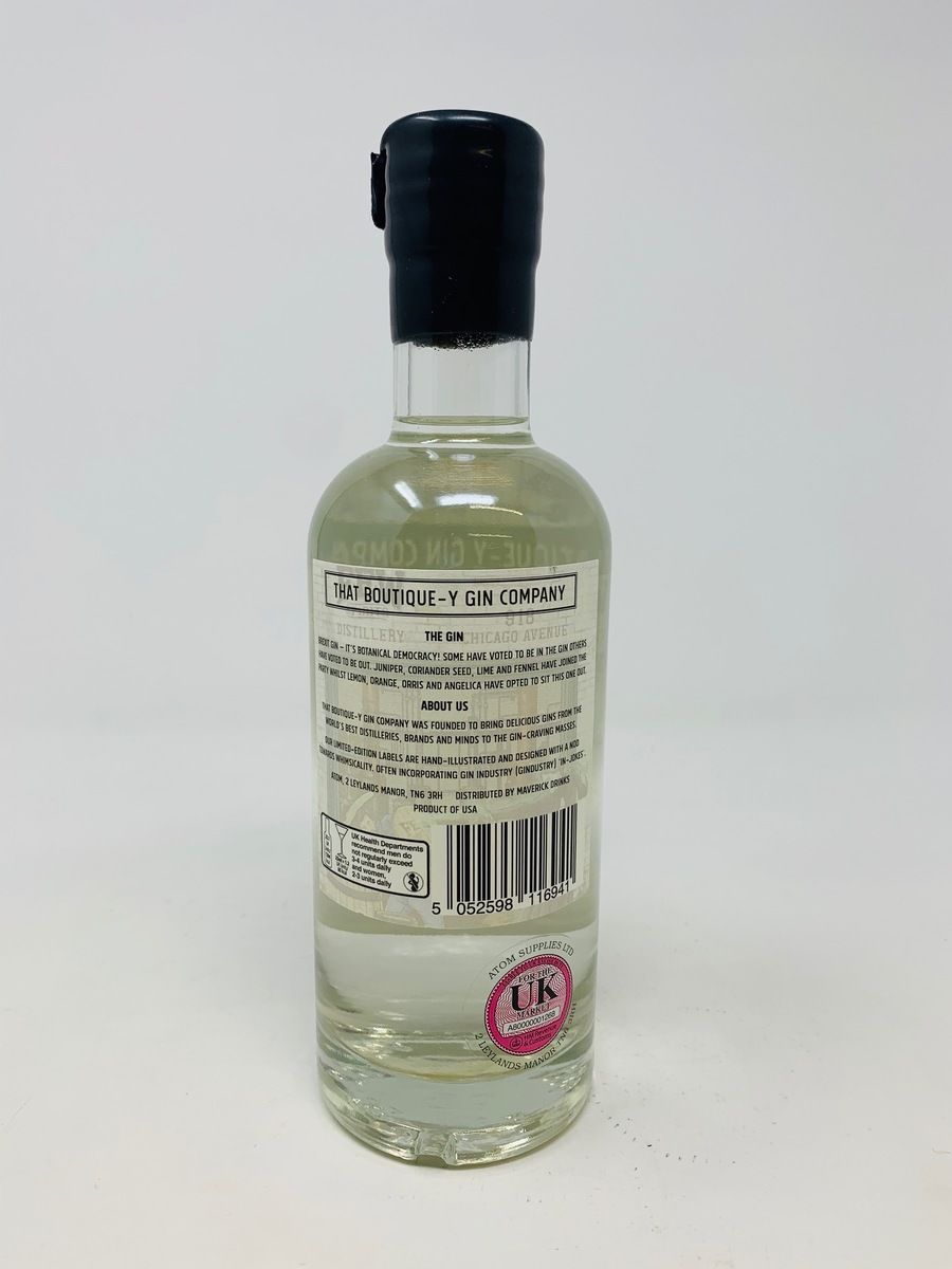 FEW SPIRITS DISTILLERY GIN BATCH 1 