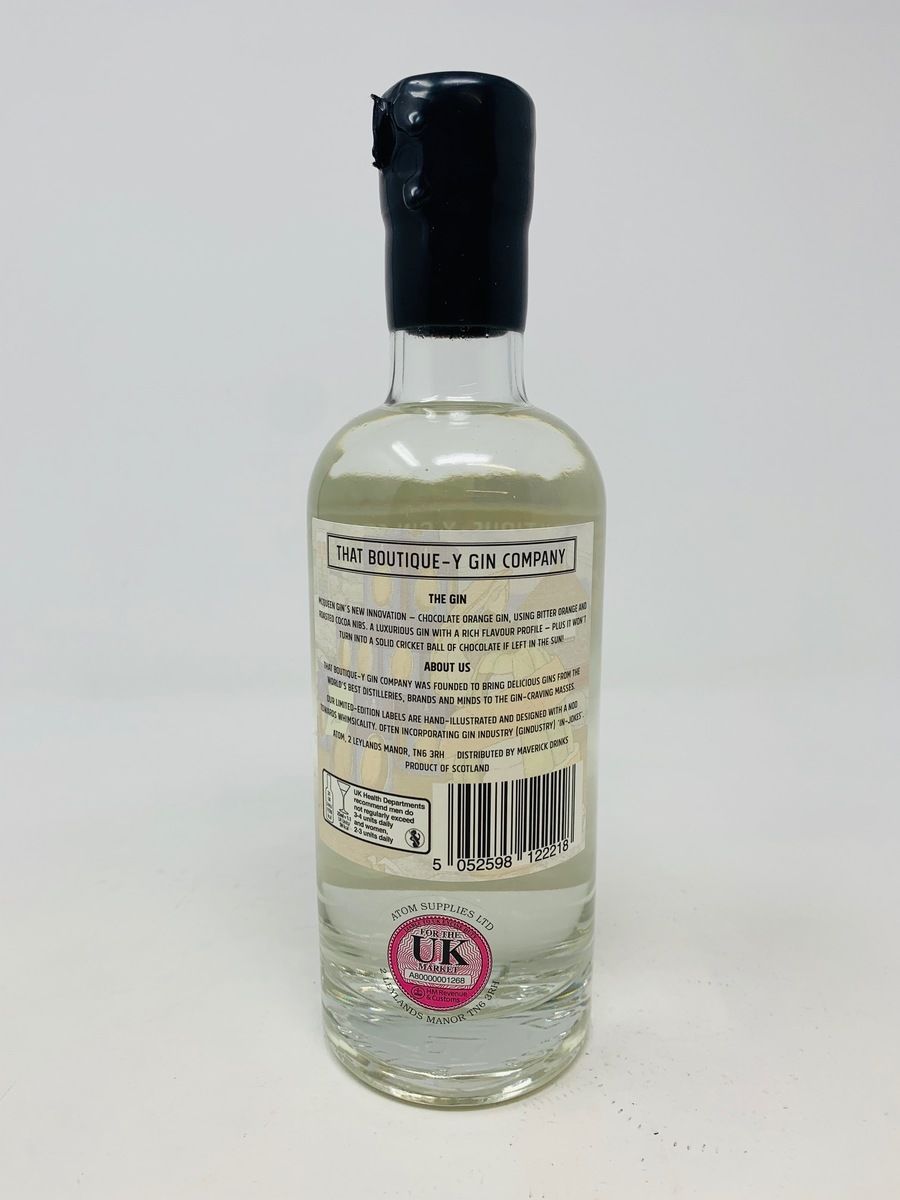 LONDON DRY GIN MCQUEEN GIN DISTILLERY BATCH 1 