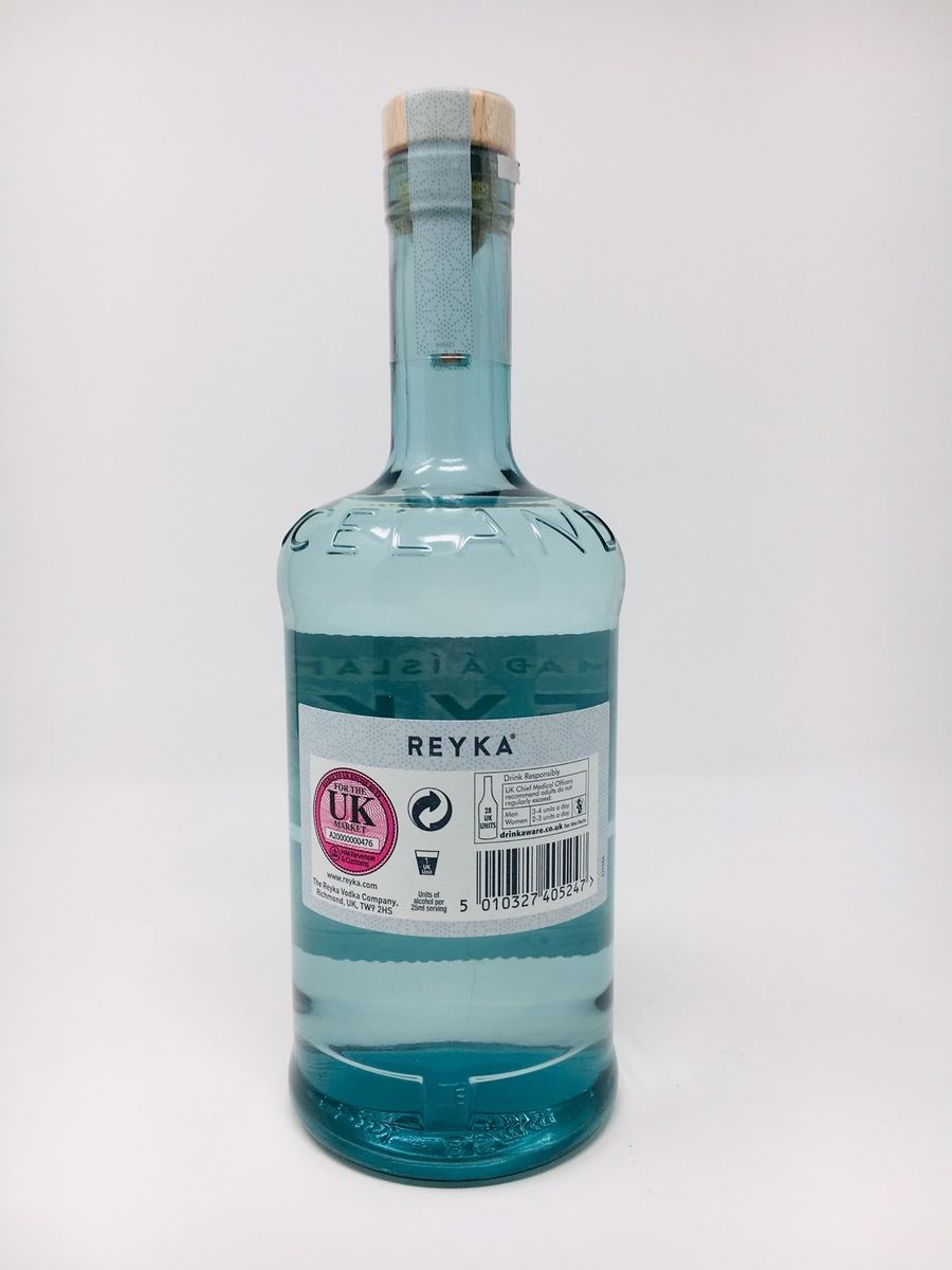 LOT 2585 - REYKA ICELANDIC VODKA (NO RESERVE)