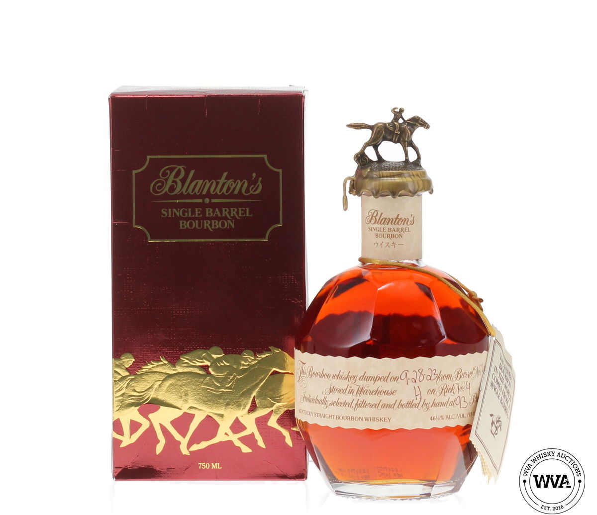 Blanton's Single Barrel Bourbon (2023)