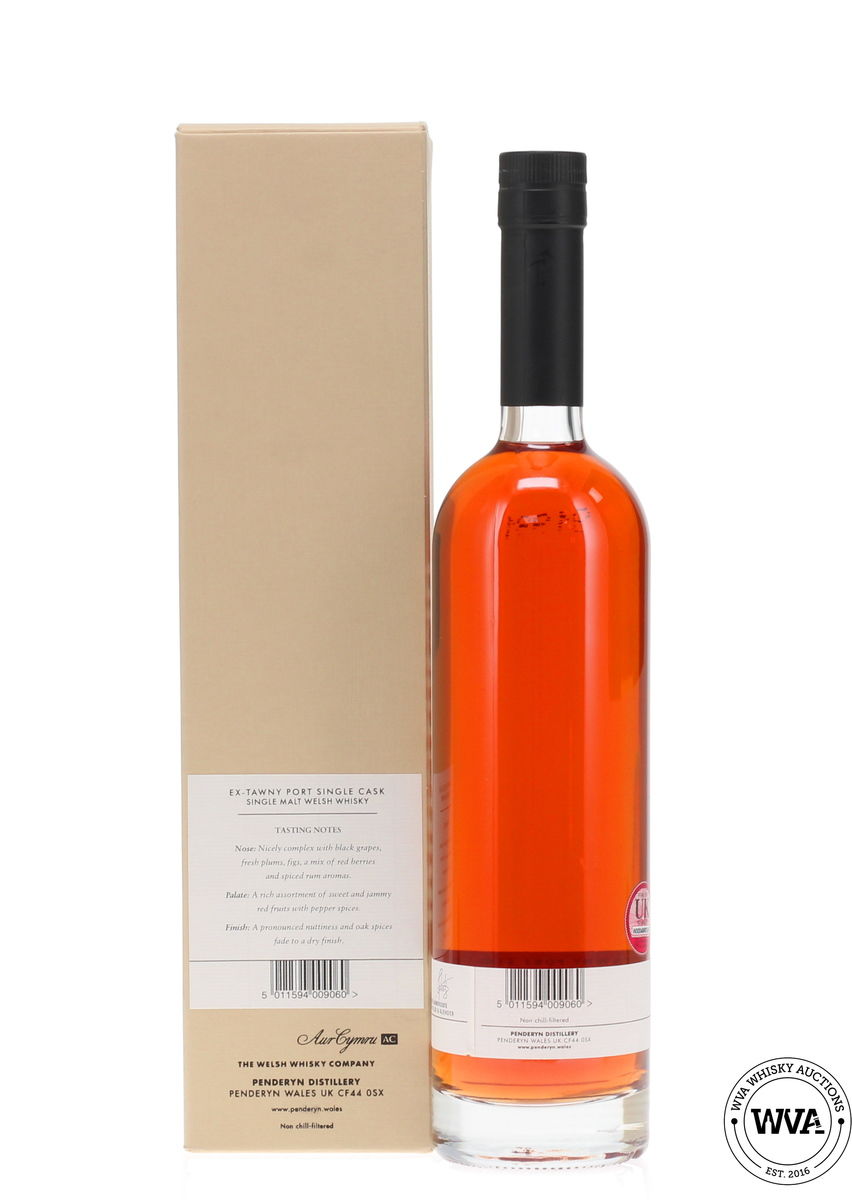 Penderyn 2013 Ex-Tawny Port Single Cask #PT266
