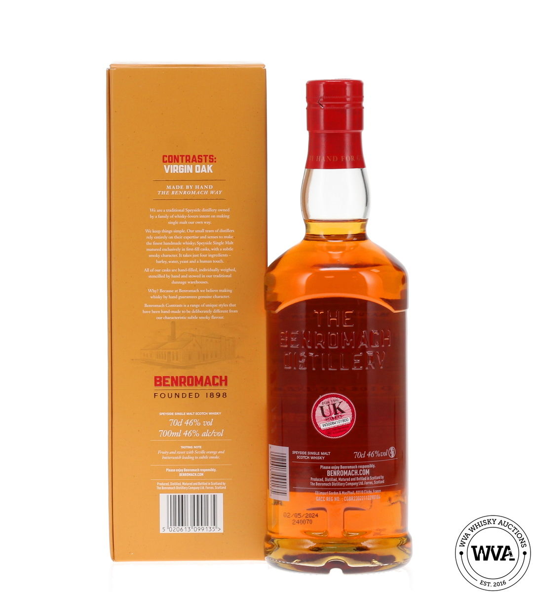 Benromach 2013 - Contrasts Virgin Oak