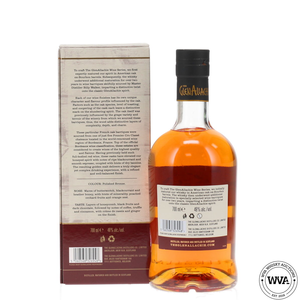 Glenallachie 11 Year Old - Premier Cru Classe Wine Cask Finish