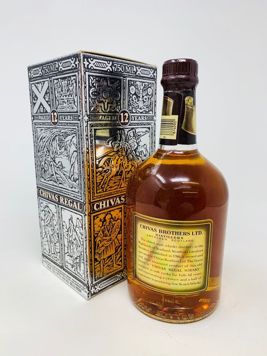 CHIVAS REGAL 12 YEAR OLD 1980'S