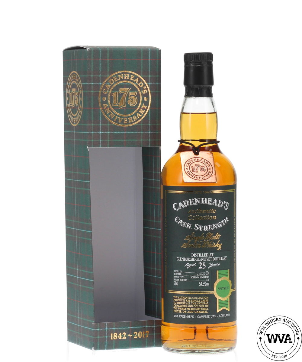 Glenburgie-Glenlivet 25 Year Old 1992 - Cadenhead's