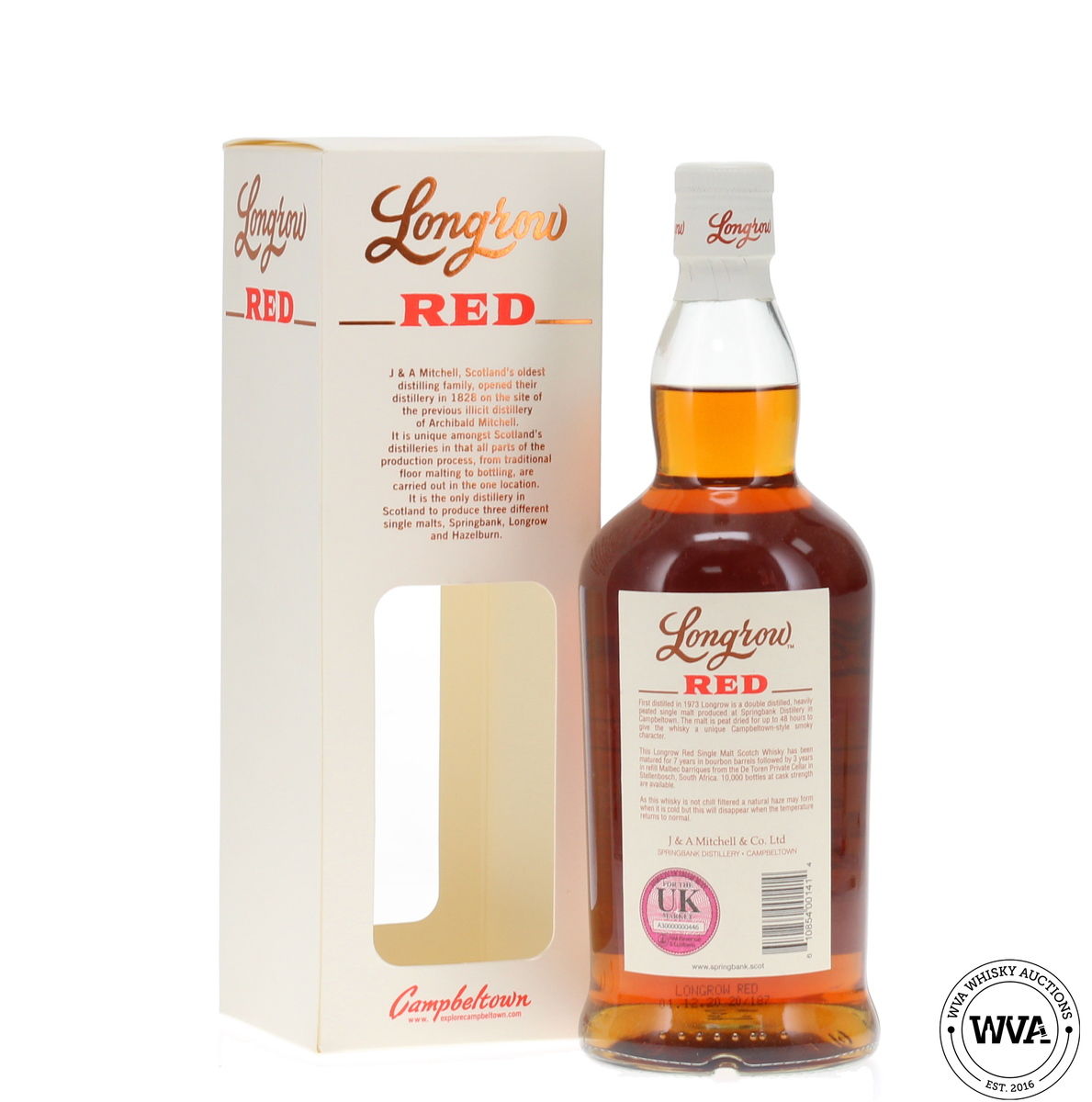 Longrow Red 10 Year Old - Refill Malbec Matured (2020)