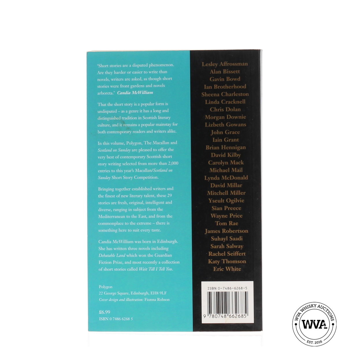 Macallan - Short Story Collection - Candia McWilliam 2nd Edition