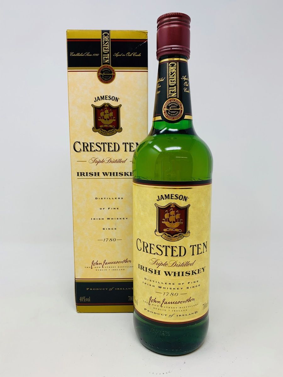 JAMESON'S CRESTED TEN TRIPLE DISTILLED IRISH WHISKEY